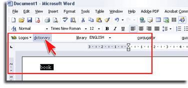 Logos Toolbar per Microsoft Word